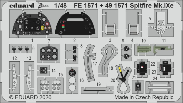 Eduard BIG49474 Spitfire Mk.IXe (AIRF) 1/48