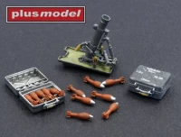 Plusmodel DP3009 German 5cm Mortar LeGw36 (3D Print) 1/35