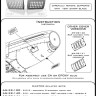 Master 32139 P-51 Mustang carbur.air filter cover standard 1/32