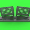 Master 32139 P-51 Mustang carbur.air filter cover standard 1/32