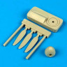 QuickBoost QB72221 Hurricane Rotol Spinner propeller 1/72