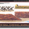 Tamiya 32508 Sand Bag, Brick Wall & Barricade 1/48