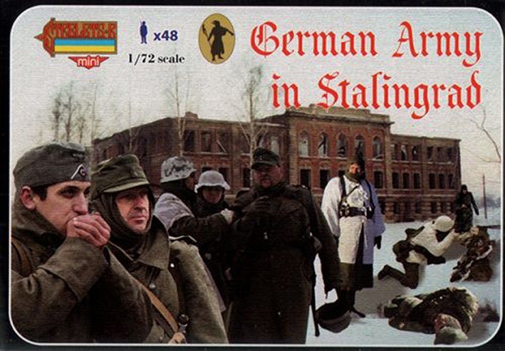Strelets STRM093 German Army in Stalingrad (WWII) 1/72