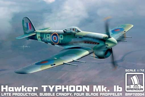 Brengun BRP72004 Typhoon Mk.Ib mid prod./ four blade prop. 1/72