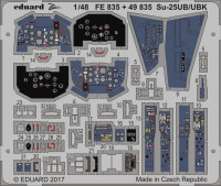 Eduard 49835 Su-25UB/UBK interior 1/48