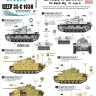 Star Decals 35-C1038 Pz.Bef.Wagen III Ausf.H / J / K / L and Pz.Beob Wg.III Ausf.GBefehlspanzer (3). German Command, Control and Observation Tanks 1/35
