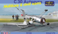 Lf Model P7291 C.30 Autogyro Military&Civil users (4x camo) 1/72