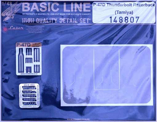 HGW 148807 P-47D Thunderbolt Razorback (TAM) BASIC LINE 1/48