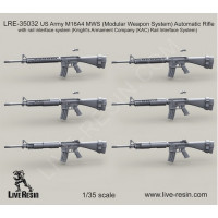 LiveResin LRE35032 US Army M16A4 MWS 1/35