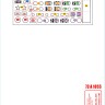 Star Decals 72-A1055 Vietnam # 5. NVA North Vietnamese Tanks and AFVs markings.T-34/85M, SU-100, BTR-50P (AA), PT-76B, ZSU-23-4M SPAAG,M41A3 Walker Bulldog, M37 truck. (Soviet) 1/72