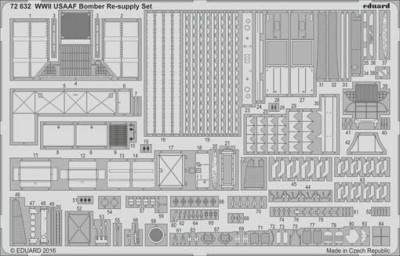 Eduard 72632 WWII USAAF Bomber Re-supply Set 1:72