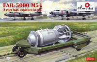 Amodel NA72005 1/72 FAB-5000 M54 Soviet high-explosive bomb