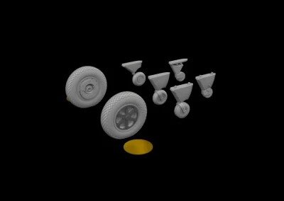 Eduard 648887 BRASSIN FM-2 wheels 1/48