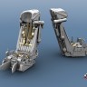 ЭВМ RS48078 Су-17 М3 (двухместный) катапультное кресло К-36ДМ-1 (подвесная система из ФТД) для модели Hobby Boss 1/48