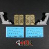ЭВМ RS48078 Су-17 М3 (двухместный) катапультное кресло К-36ДМ-1 (подвесная система из ФТД) для модели Hobby Boss 1/48