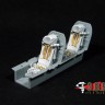 ЭВМ RS48078 Су-17 М3 (двухместный) катапультное кресло К-36ДМ-1 (подвесная система из ФТД) для модели Hobby Boss 1/48