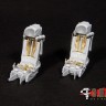 ЭВМ RS48078 Су-17 М3 (двухместный) катапультное кресло К-36ДМ-1 (подвесная система из ФТД) для модели Hobby Boss 1/48