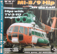 WWP Publications PBLWWPB08 Publ. Mi-8/9 Hip (w/ TV-2-117A engines) in detail