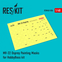Reskit RSM48-0006 MV-22 Osprey Painting Masks (HOBBYB) 1/48