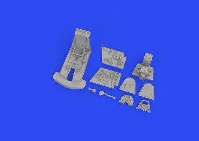 Eduard 672288 BRASSIN S-199 cockpit Erla canopy PRINT (EDU) 1/72