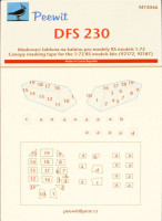 Peewit PW-M72046 1/72 Canopy mask DFS 230 (RS MODEL)