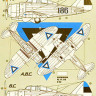 Kora Model DEC72387 Seversky EP-1(P-35A) Estonian Service декали декали 1/72