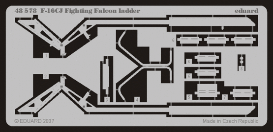 Eduard 48578 F-16CJ ladder TAM