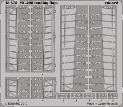 Eduard 48678 MC.200 landing flaps