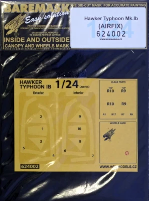 HGW 624002 Mask Hawker Typhoon Mk.Ib (AIRFIX) 1/24