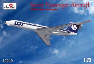 Amodel 72249 Самолет Ту-134А LOT 1/72