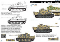 Colibri decals 35013 Pz VI Tiger I - Part IV SS-Pz.Div- Das Reich1/35