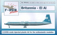 F-rsin Plastic FRP4041 Bristol Britannia - EL AL Israel Airlines 1/144