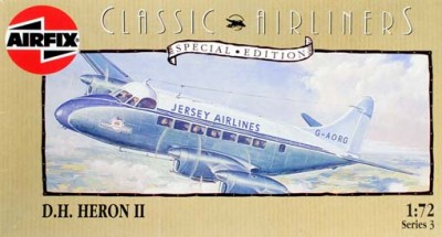 Airfix 03001 D.H.Heron Ii (Jersey Airlines) 1/72