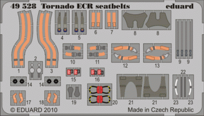 Eduard 49528 Tornado ECR seatbelts
