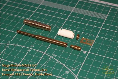 Magic Models MM35157 Rheinmetall Rh 120mm L/44. Leopard 2A5 (Tamiya, HobbyBoss) 1/35