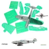 77Propeller 77PRP051 Bf 109G-6 Wilde Sau camouflage stencils (EDU) 1/48