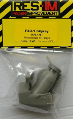 RES-IM RESIM4805 1/48 F4D-1 Skyray EARLY AFT (TAM)