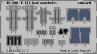 Eduard 49500 F-111 late seatbelts Hobby Boss