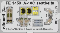 Eduard FE1459 A-10C seatbelts STEEL (G.W.H.) 1/48