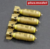 Plusmodel AL4115 Bombs 500 Lb. (4 pcs.) 1/48