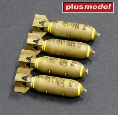 Plusmodel AL4115 Bombs 500 Lb. (4 pcs.) 1/48