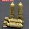 Plusmodel AL4115 Bombs 500 Lb. (4 pcs.) 1/48