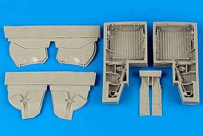 Aires 4466 P-47 Thunderbolt wheel bays 1/48