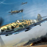 Trumpeter 02295 Самолет Messerschmitt Bf 109G-2/Trop 1/32
