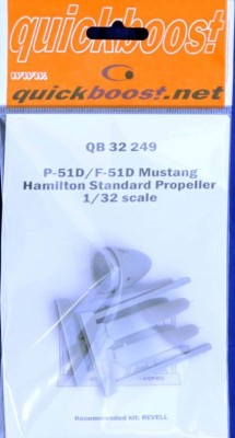 QuickBoost QB32249 P-51D/F-51D Mustang Hamilton std.propeller 1/32