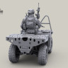 LiveResin LRM35022 US Special Forces 2013 ATV rider, smealing 1/35