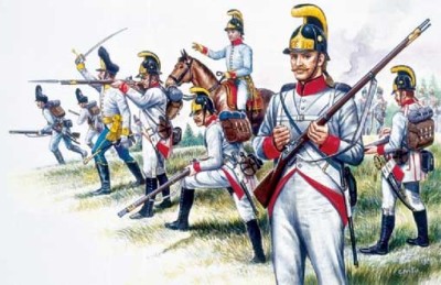 Italeri 06005 Наполеоника Австрийская пехота 1/72