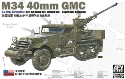 AFV Club AF35334 M34 GMC A4 with 40mm Bofors Gun 1/35