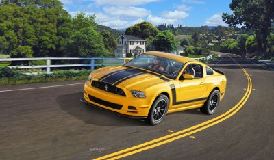 Revell 07652 Спорткар 2013 Ford Mustang Boss 302 1/25