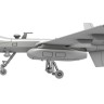 Miniwing Plastic MINI356 MQ-9 NASA, bagged plastic kit with (3D-Printed) resin POD. 1/144